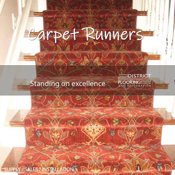 Custom Carpet Runner installation in Tampa Fl